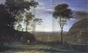 Claude Lorrain Landscape with Christ and the Magdalen (mk17)